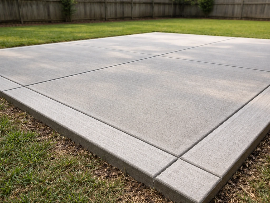 how to diy a concrete patio