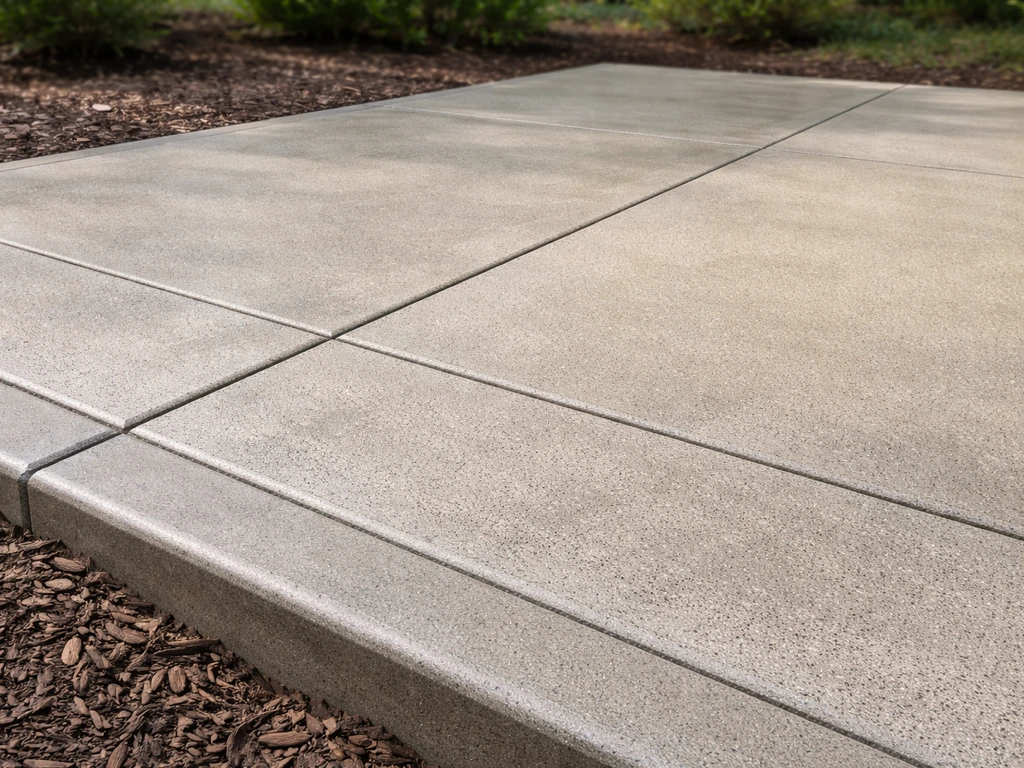 how to finish concrete patio