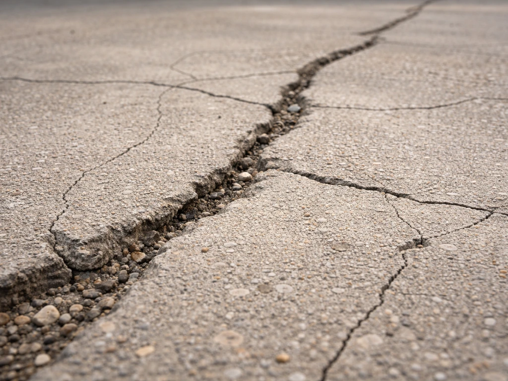 fix crack concrete patio