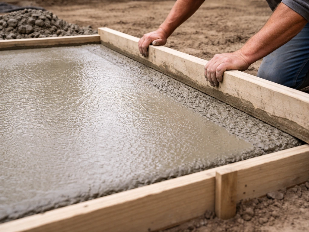 how to extend patio concrete