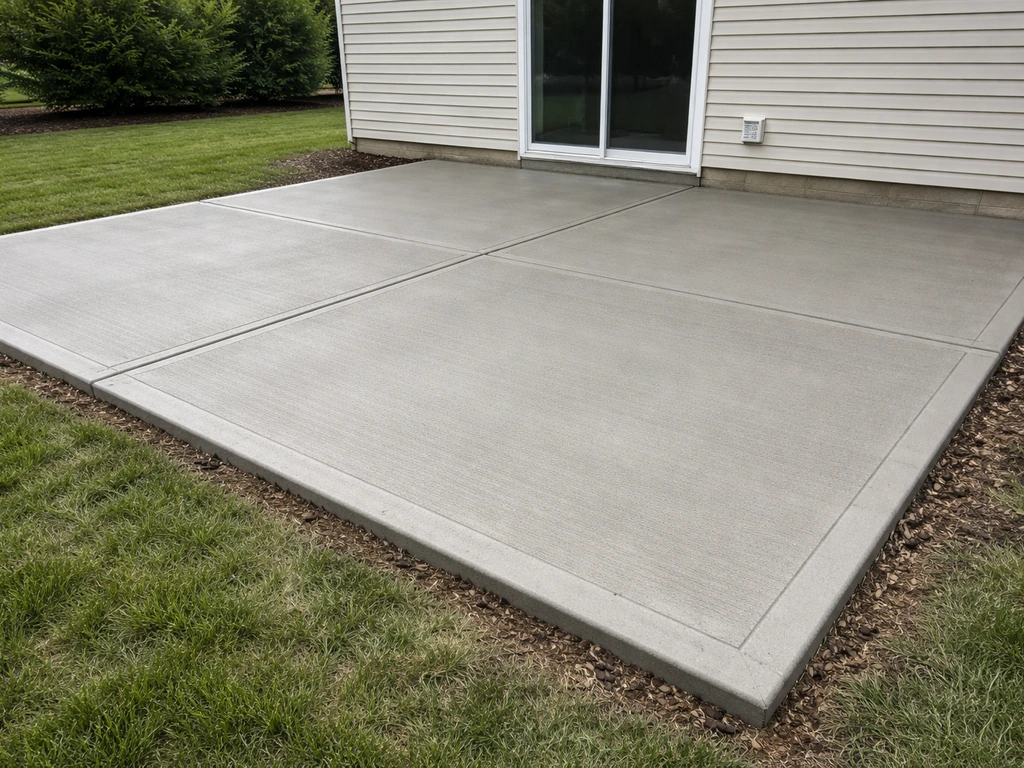 How to Make a Cement Patio From Scratch Step by Step