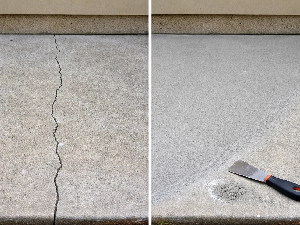 how to cover cracked concrete patio