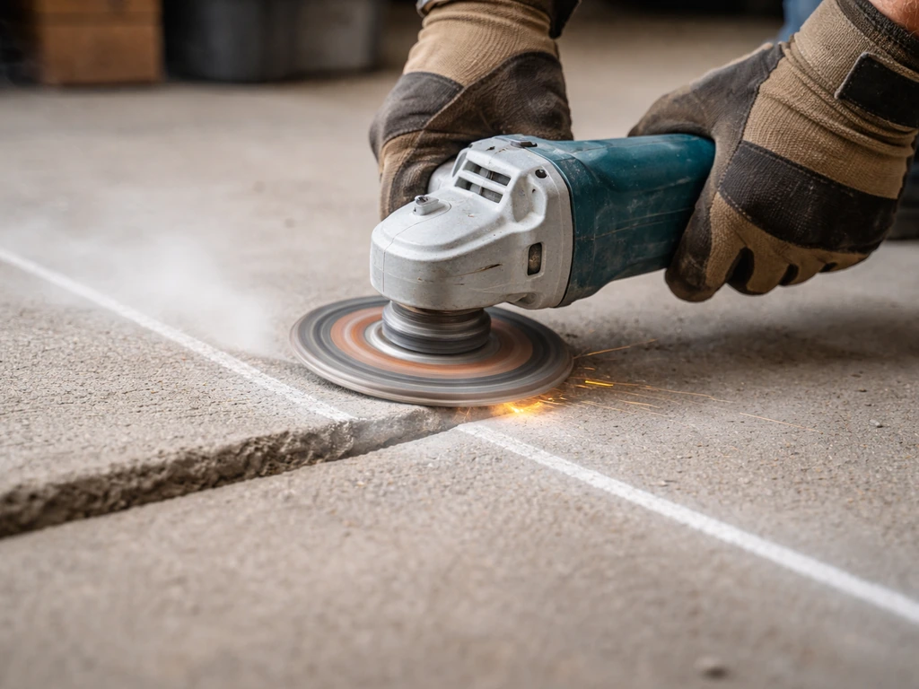 how to level patio concrete